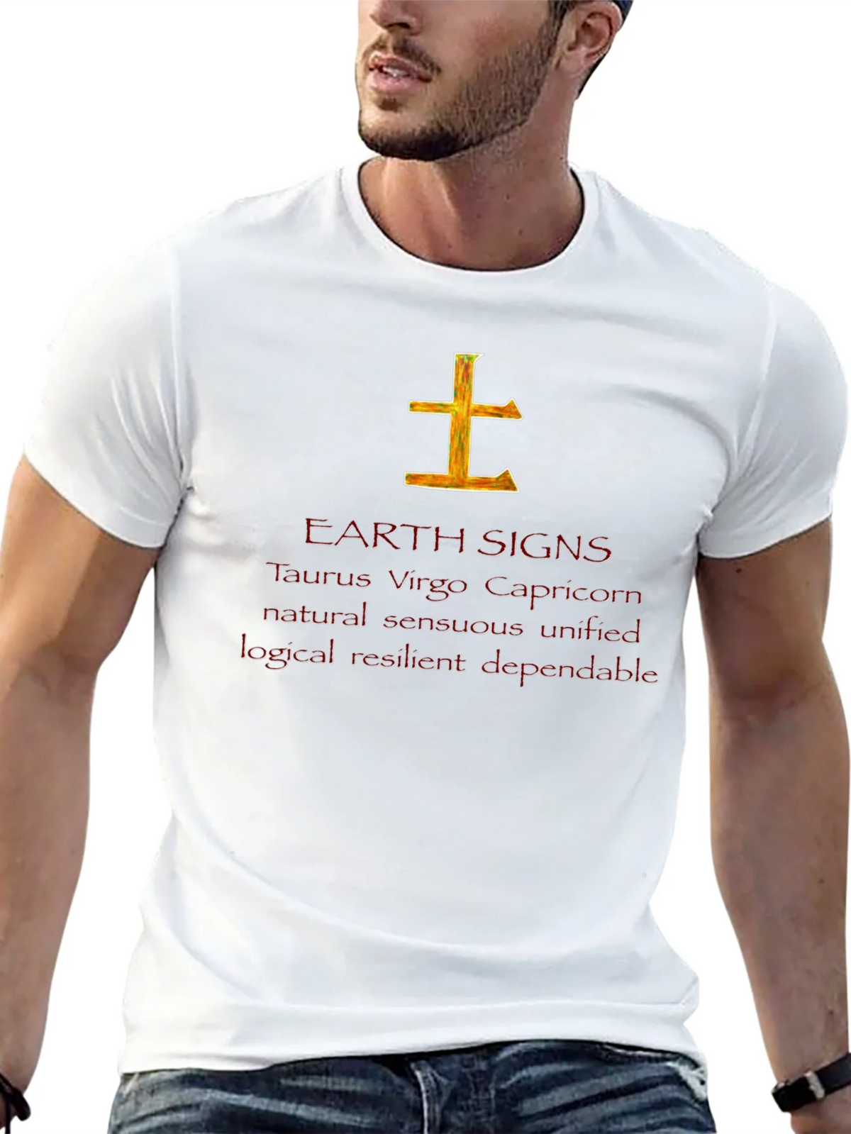 Earth Signs Zodiac T-Shirt product image 12