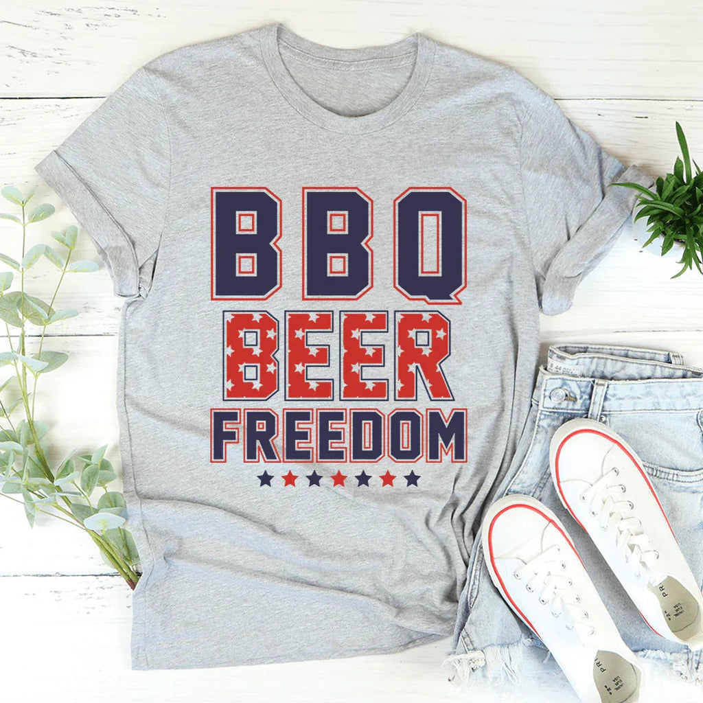 BBQ Beer Freedom Tee product image 2