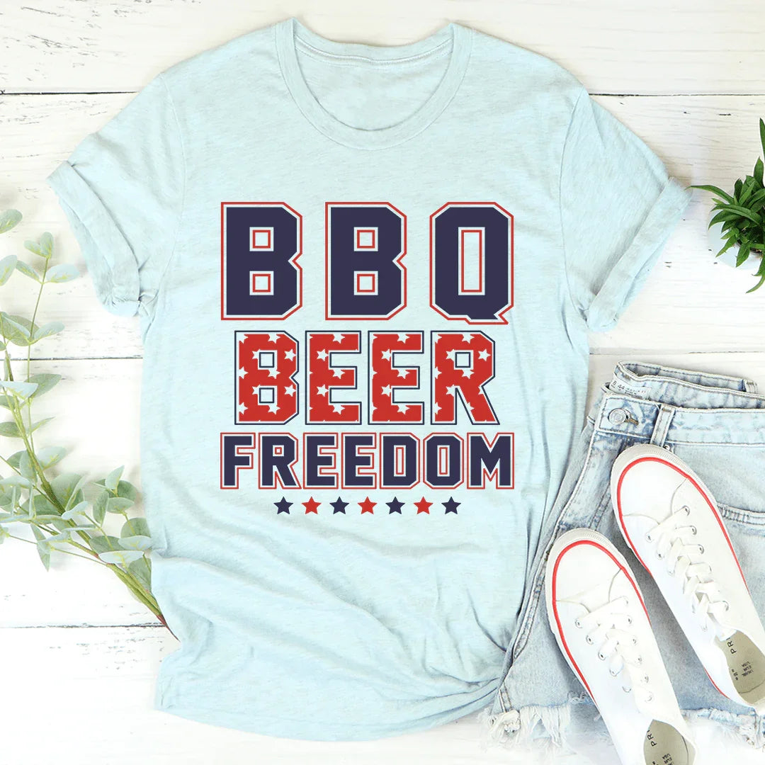 BBQ Beer Freedom Tee product image 3