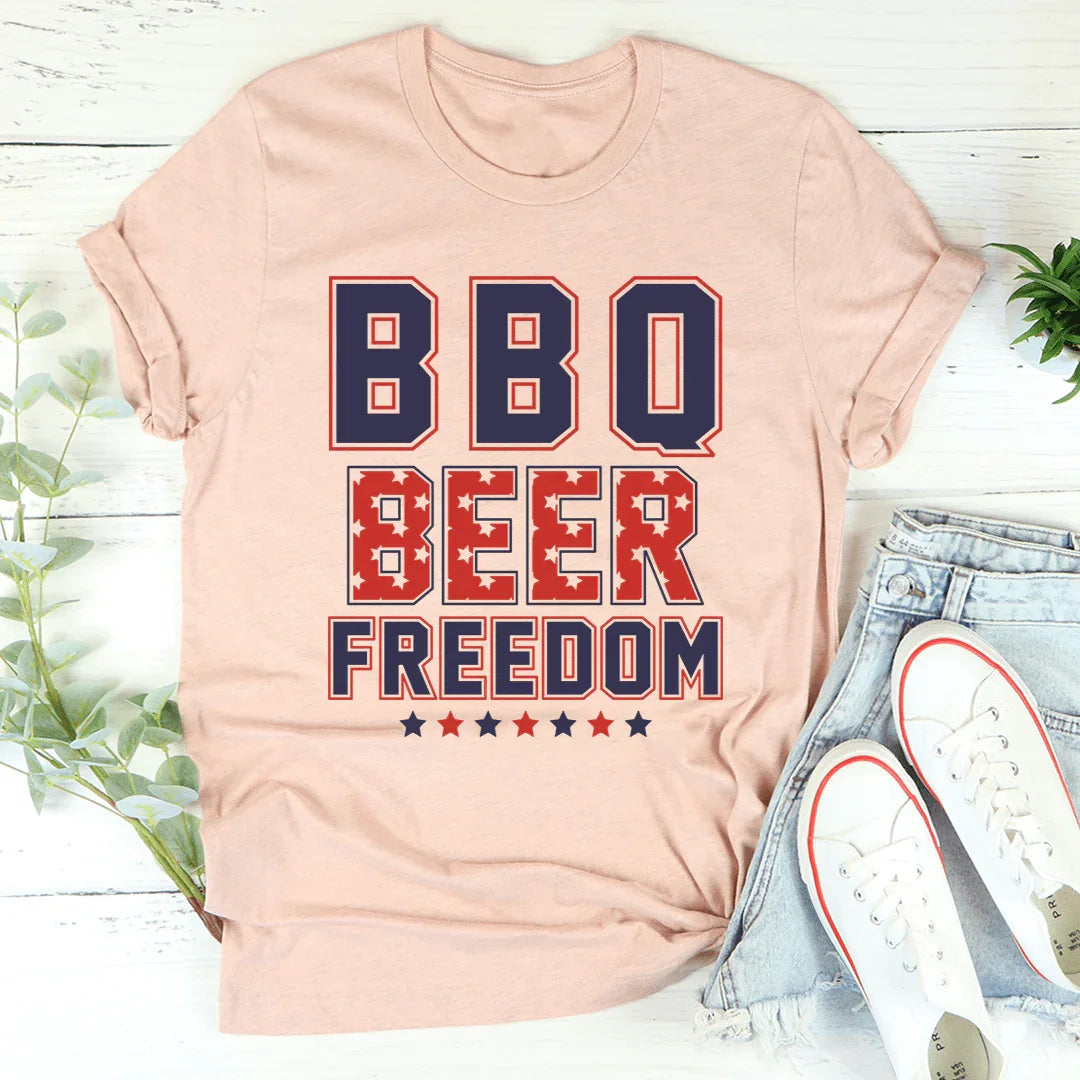 BBQ Beer Freedom Tee product image 4