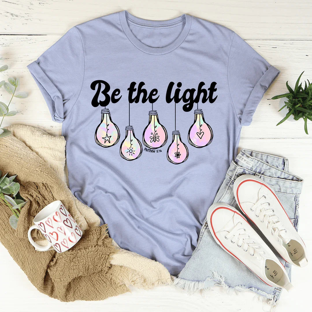 Be The Light Matthew 5:14 Graphic T-Shirt – Inspirational product image 1