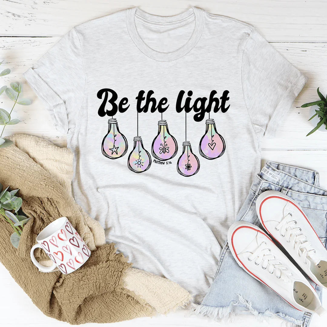 Be The Light Matthew 5:14 Graphic T-Shirt – Inspirational product image 4