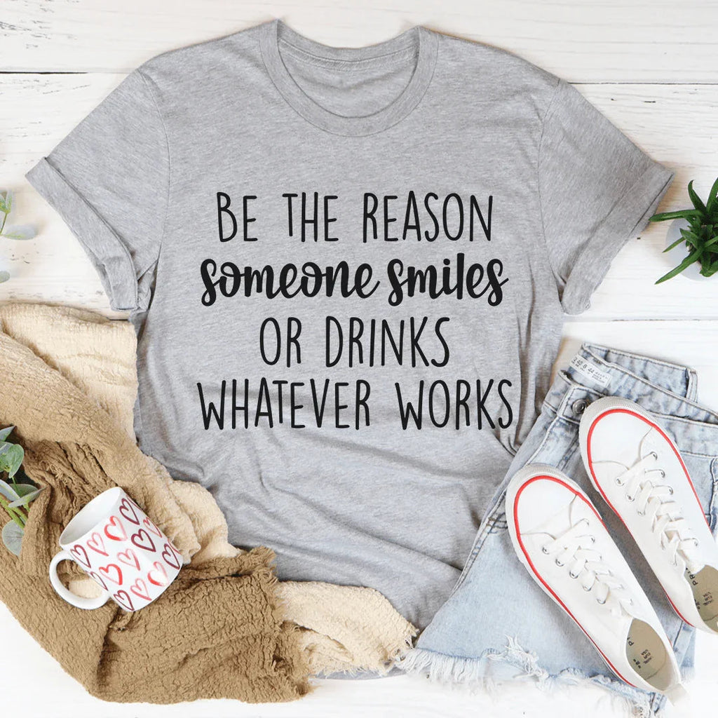 Be The Reason Someone Smiles Tee product image 2