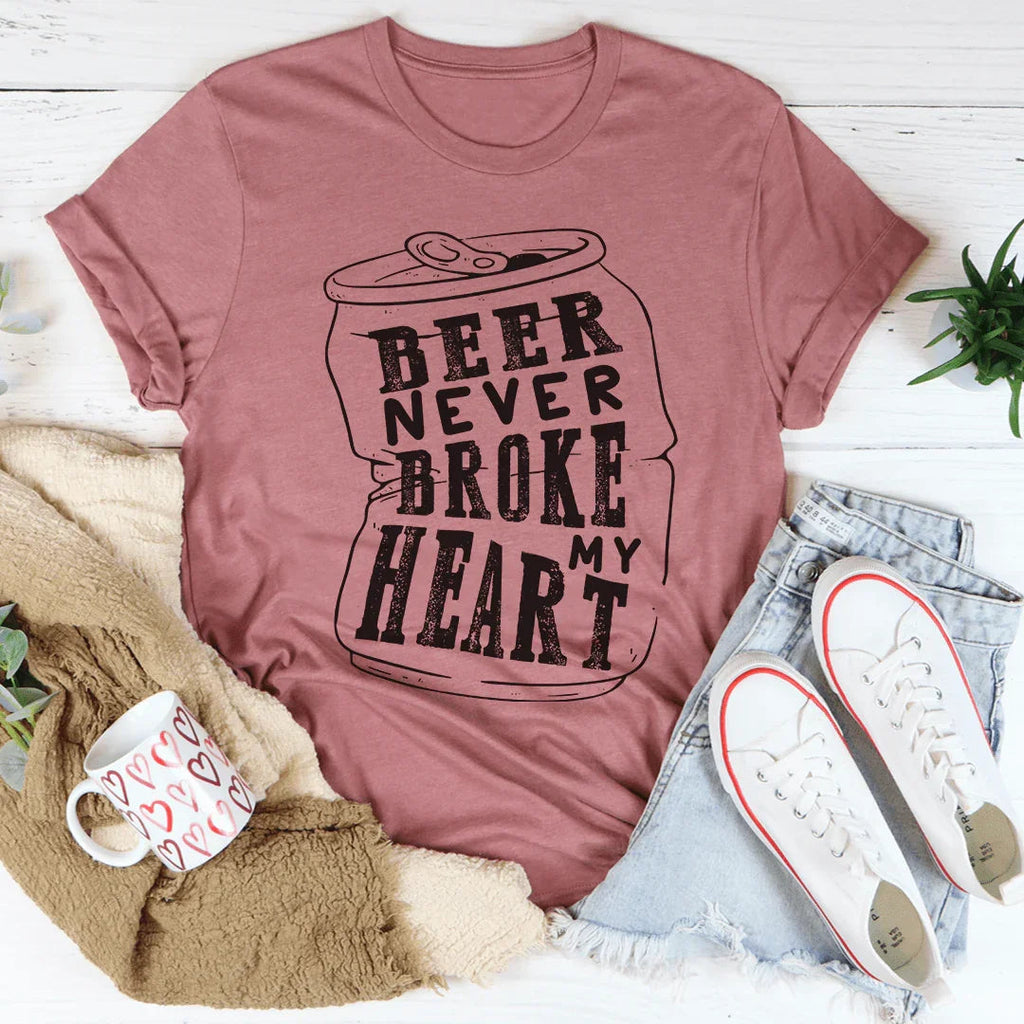 Beer Never Broke My Heart Tee product image 1