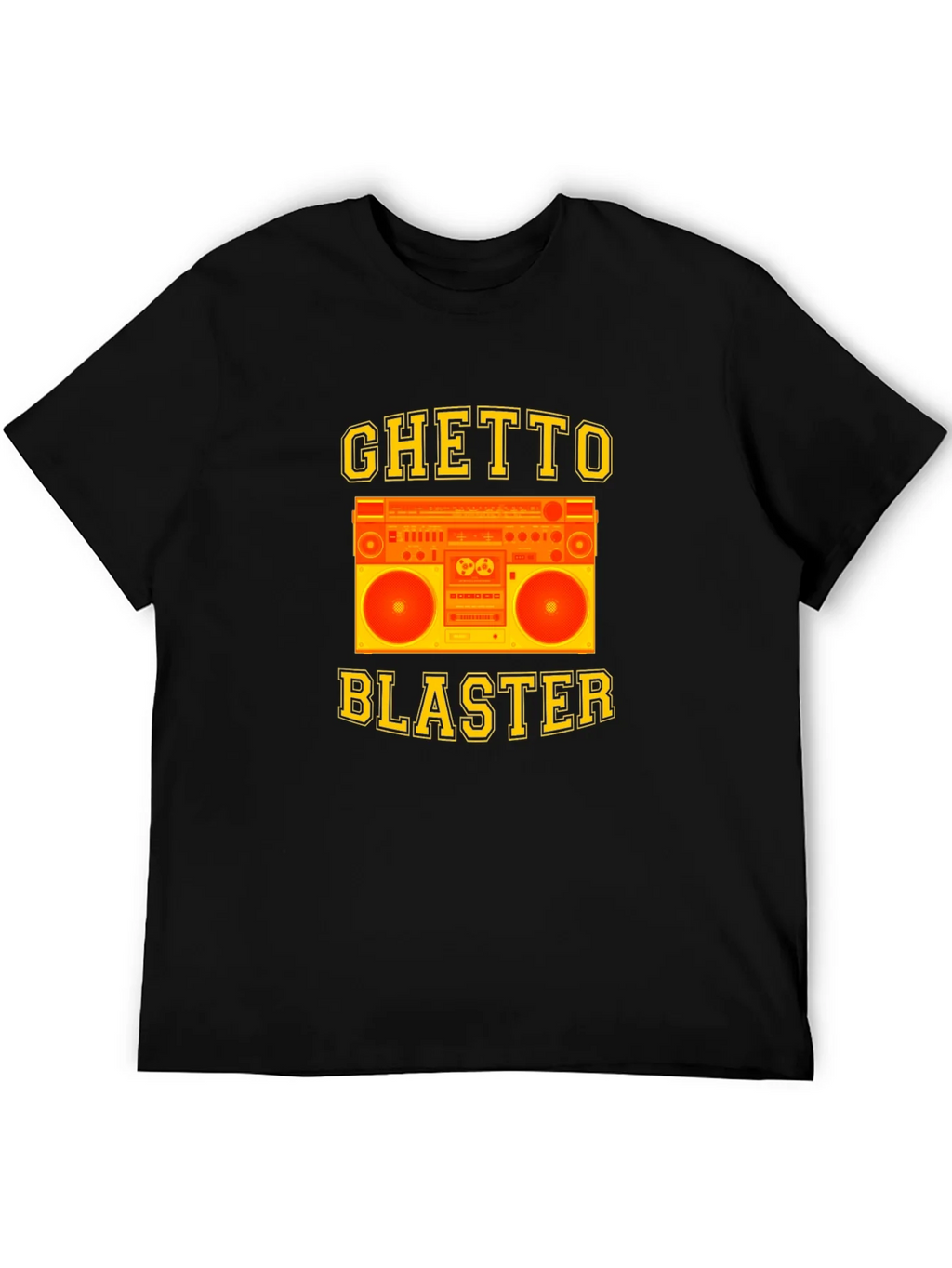 Ghetto Blaster Graphic Tee - Retro Boombox Design product image 4