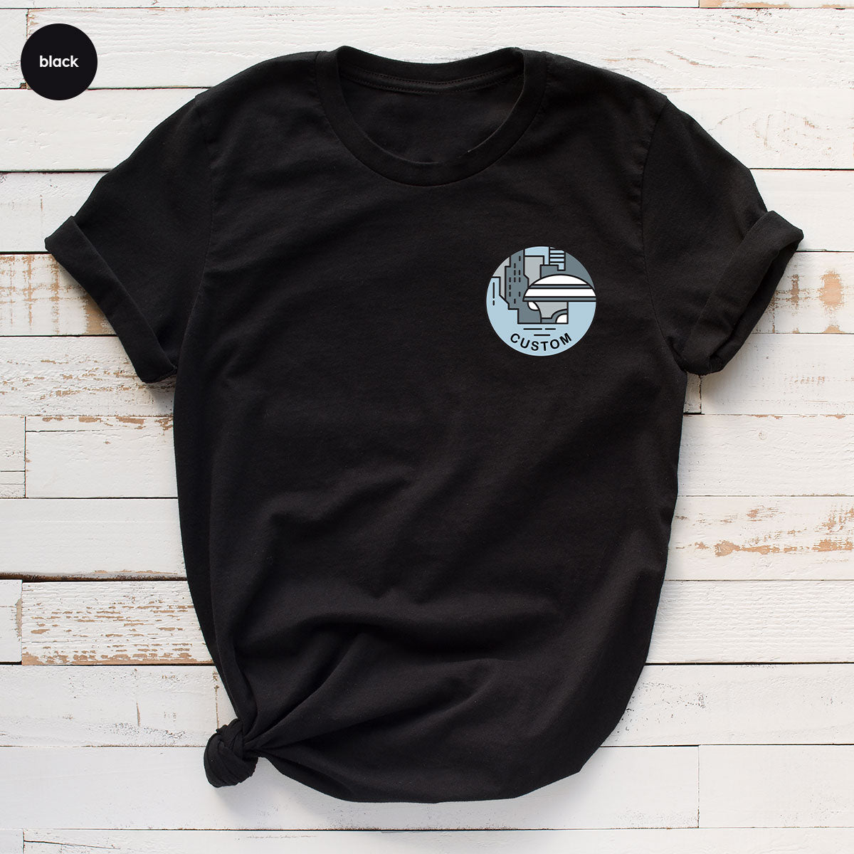 Custom Galaxy Sweatshirt, Customizable Pocket Tee for product image 30