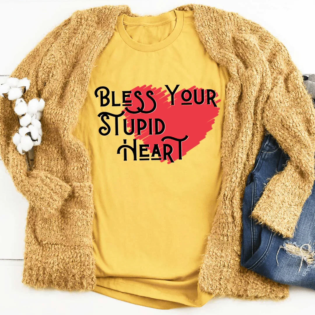 \"Bless Your Stupid Heart\" – Sassy Southern Humor Graphic product image 3