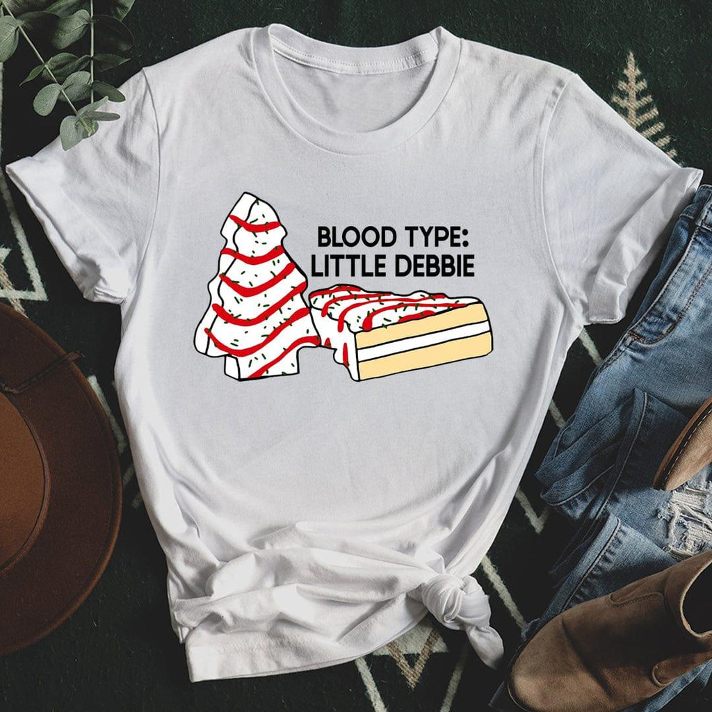 Sweet Tooth Snack Graphic Shirt – Blood Type: Little Debbie product image 2