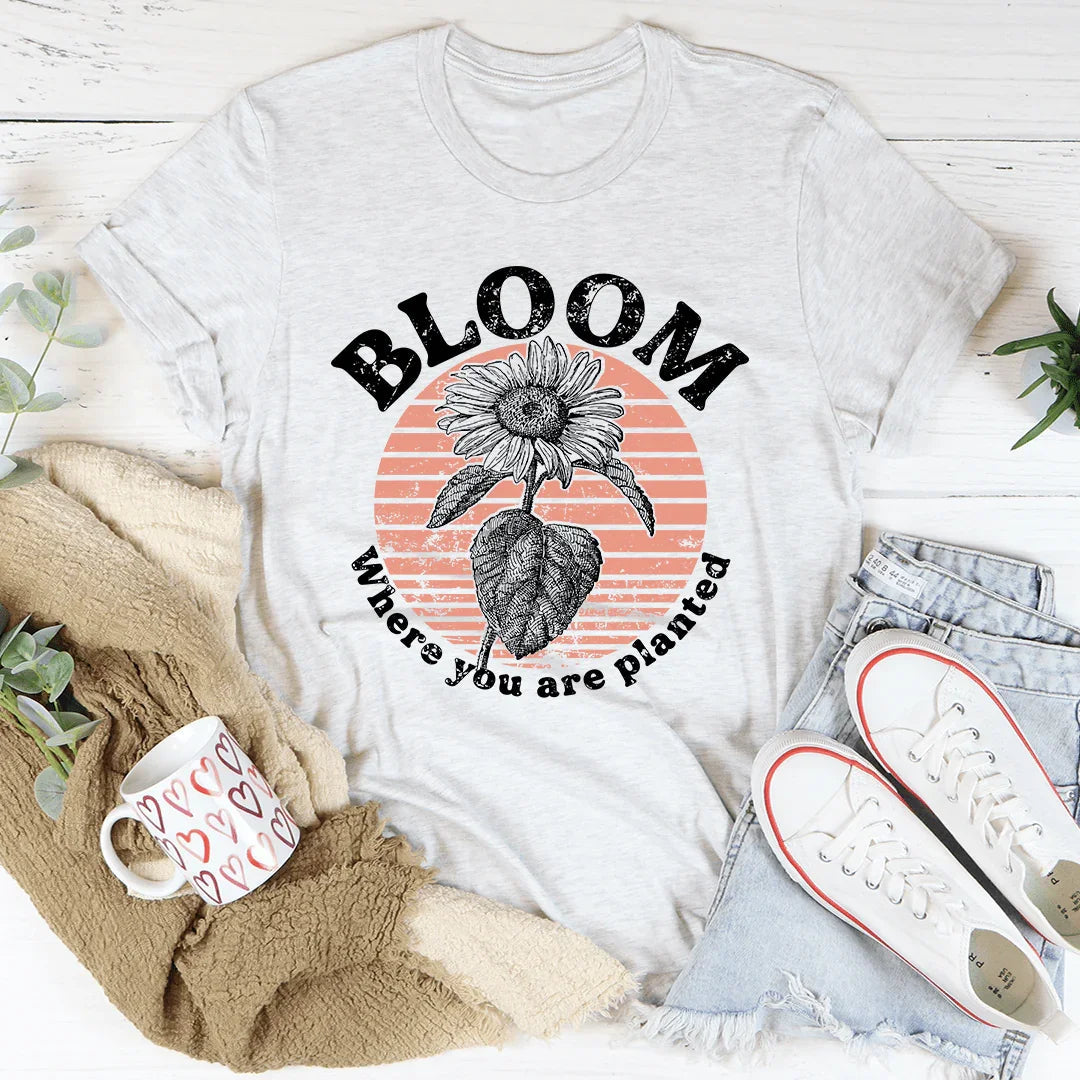 Bloom Where You Are Planted Tee product image 3