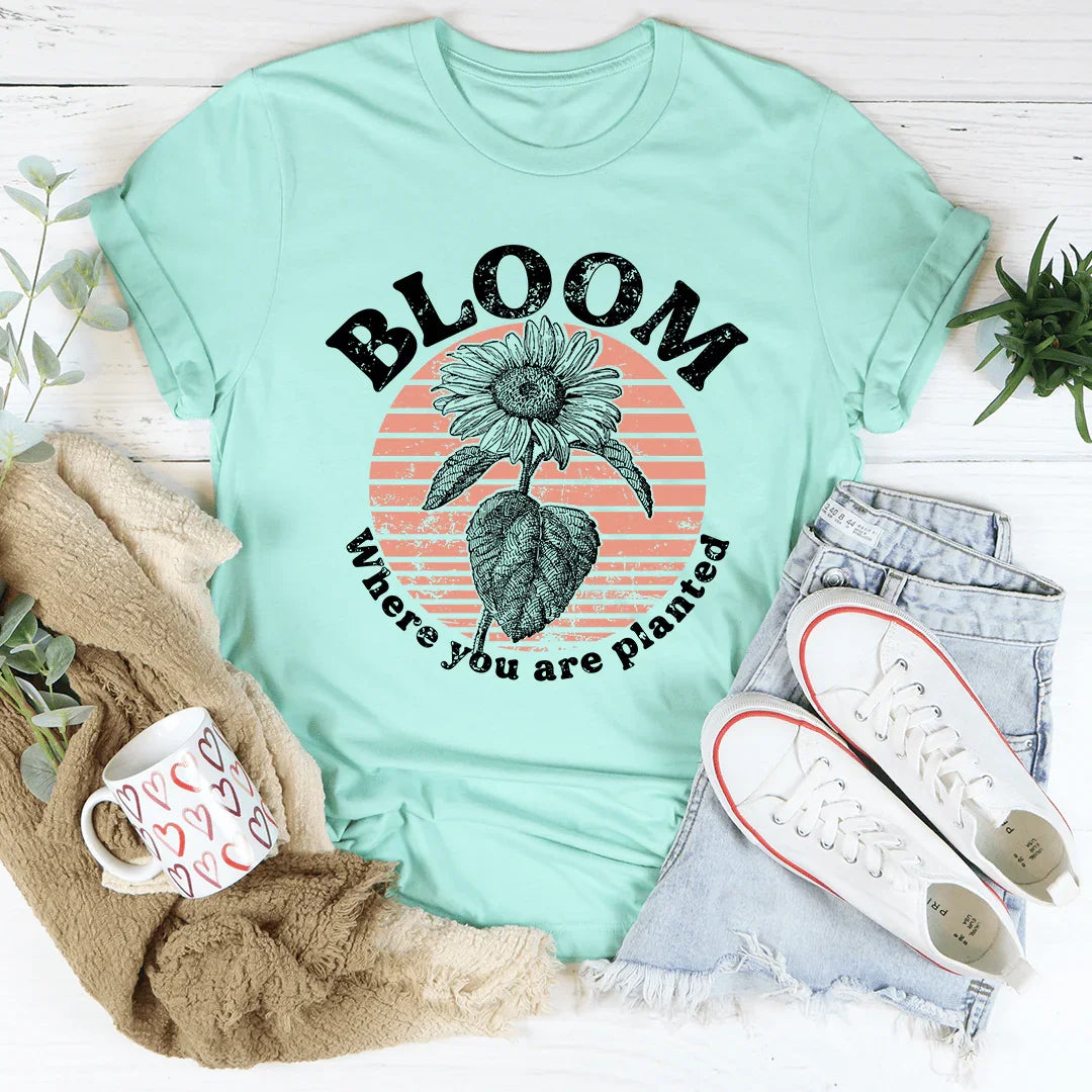 Bloom Where You Are Planted Tee product image 4