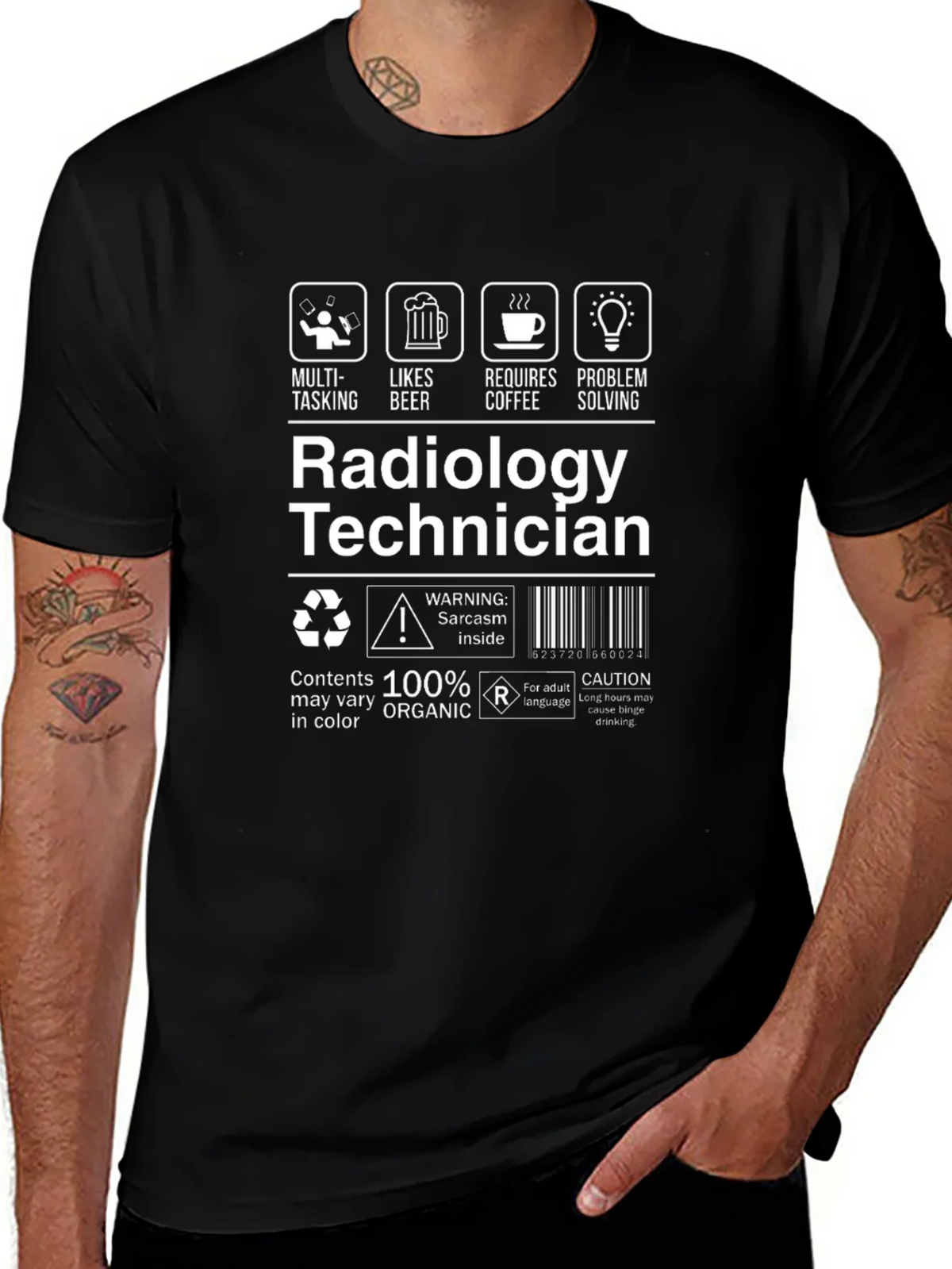 Radiology Technician T-Shirt - Funny Gift Idea product image 1