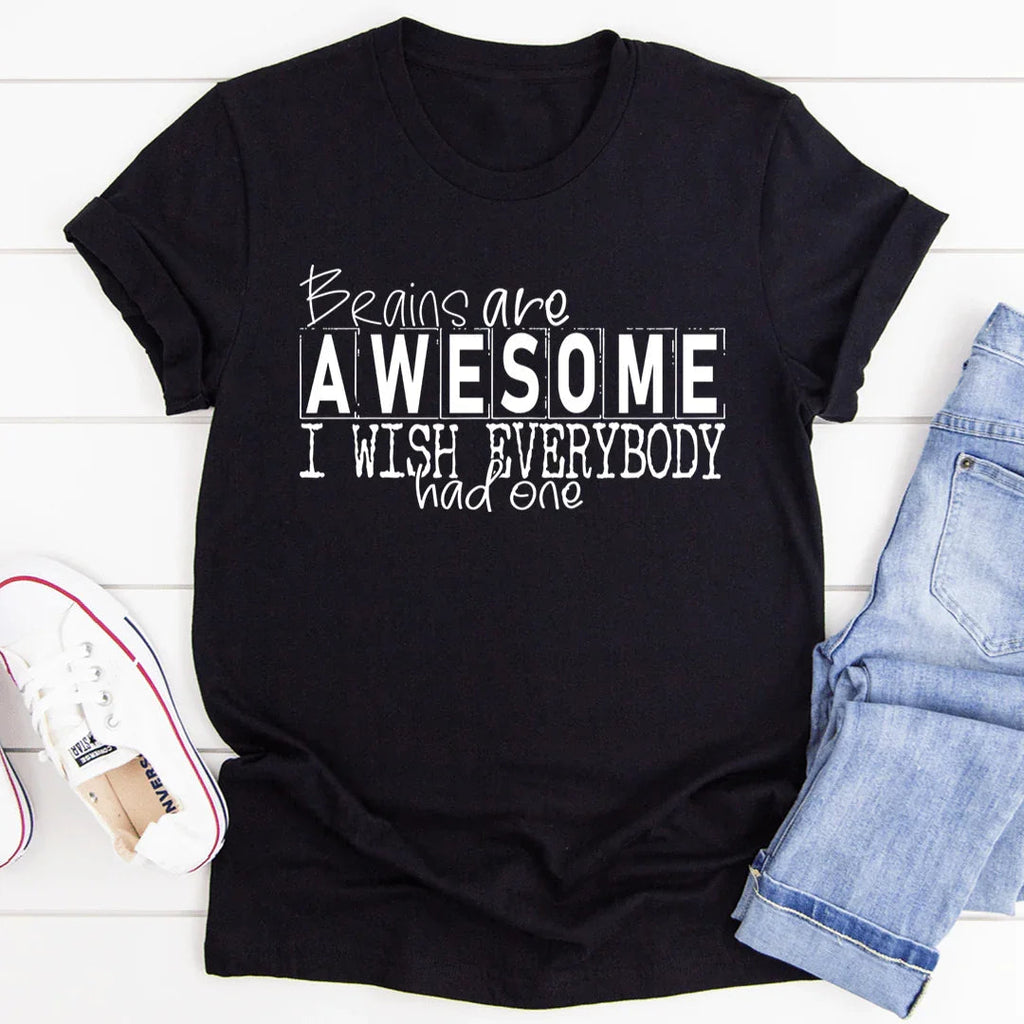 Brains Are Awesome Tee product image 2