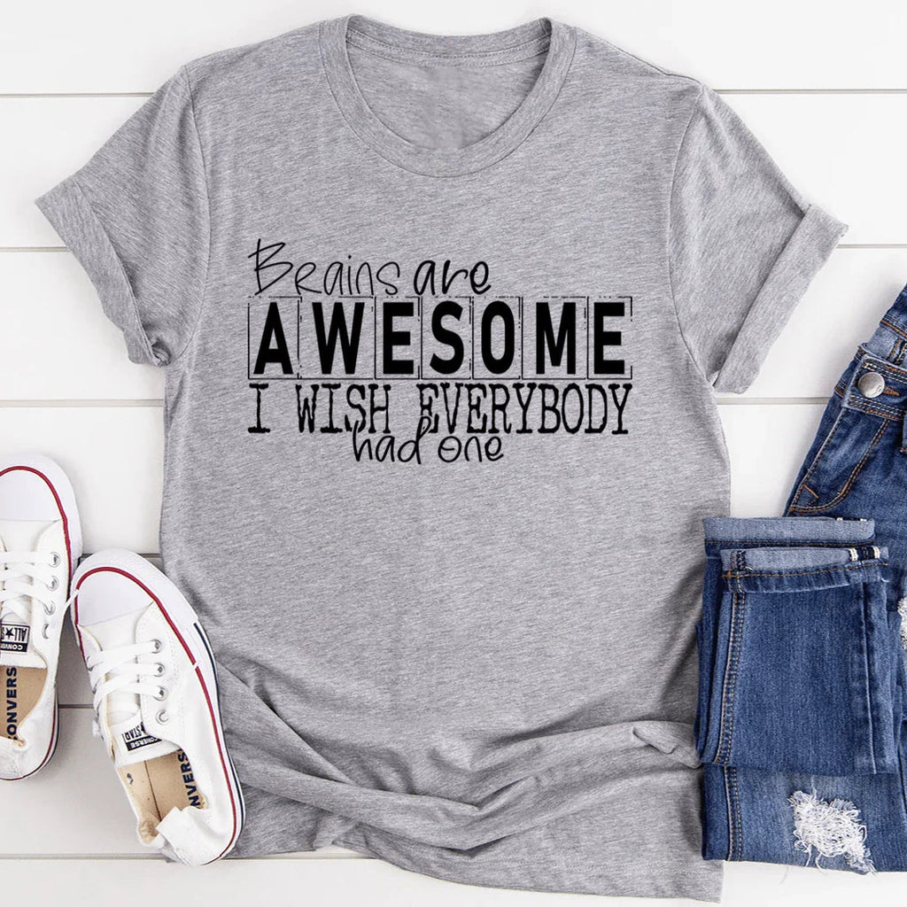 Brains Are Awesome Tee product image 1