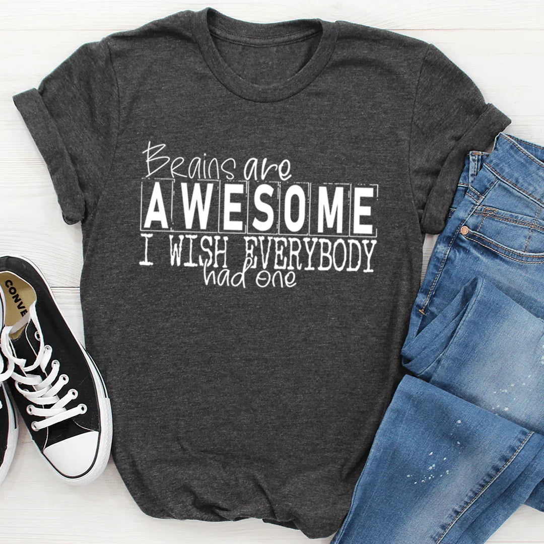Brains Are Awesome Tee product image 4