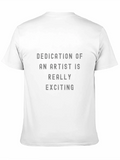 Dedication of An Artist Black Graphic T-Shirt product image 1