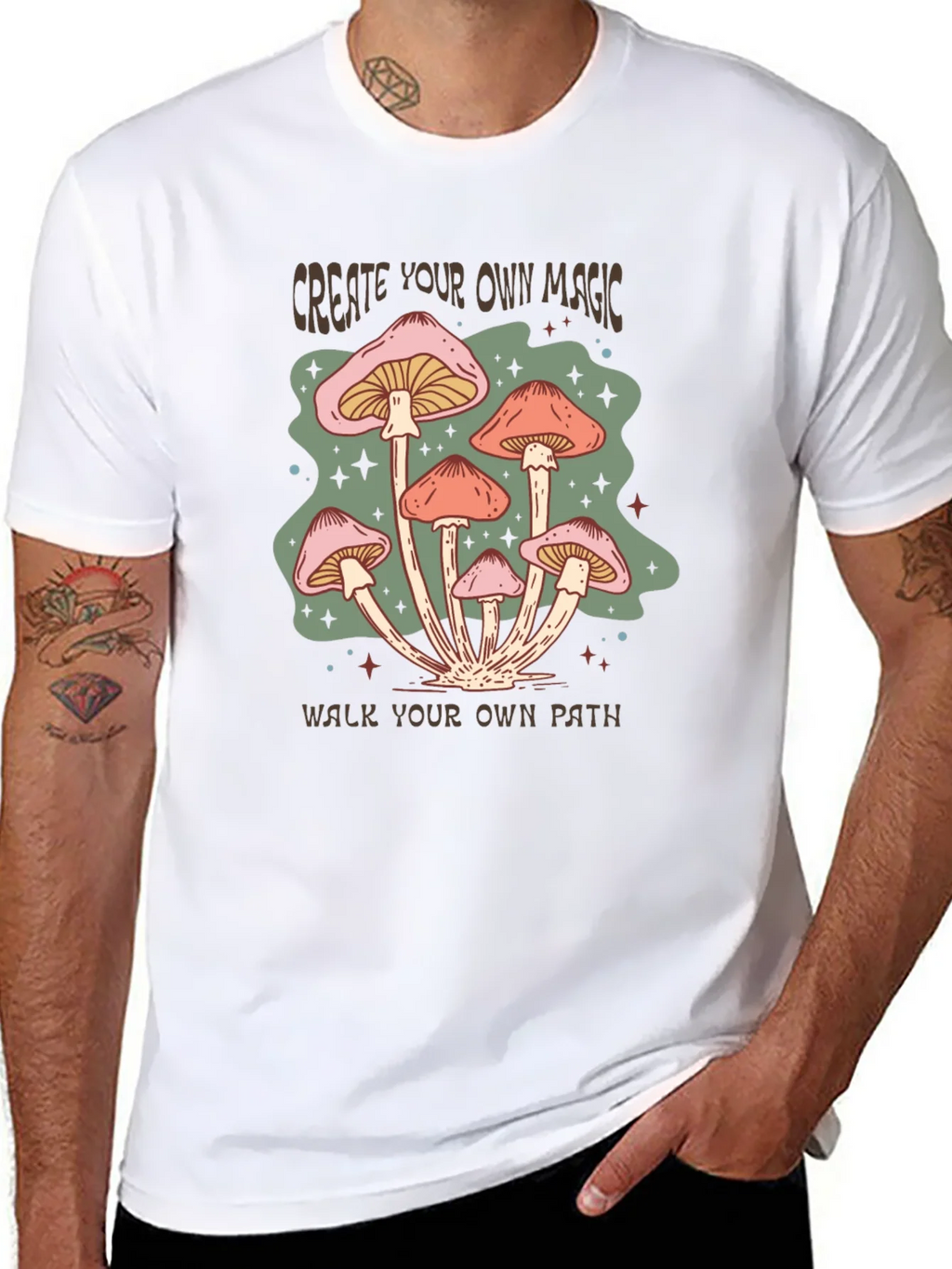 Create Your Own Magic Mushroom Graphic Tee product image 2