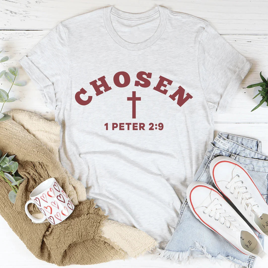 Chosen 1 Peter 2:9 Tee product image 4
