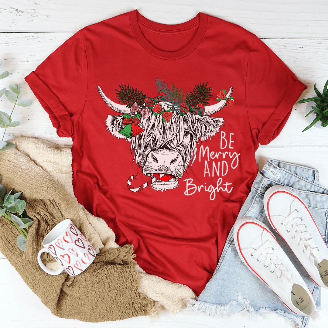 Christmas Cow Tee product image 1