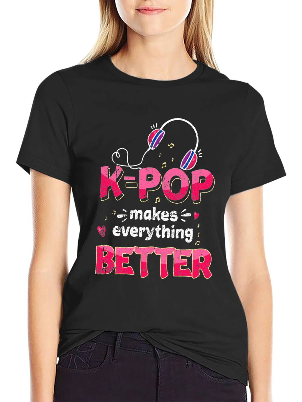 K-Pop Makes Everything Better T-Shirt product image 1