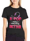 K-Pop Makes Everything Better T-Shirt product image 1