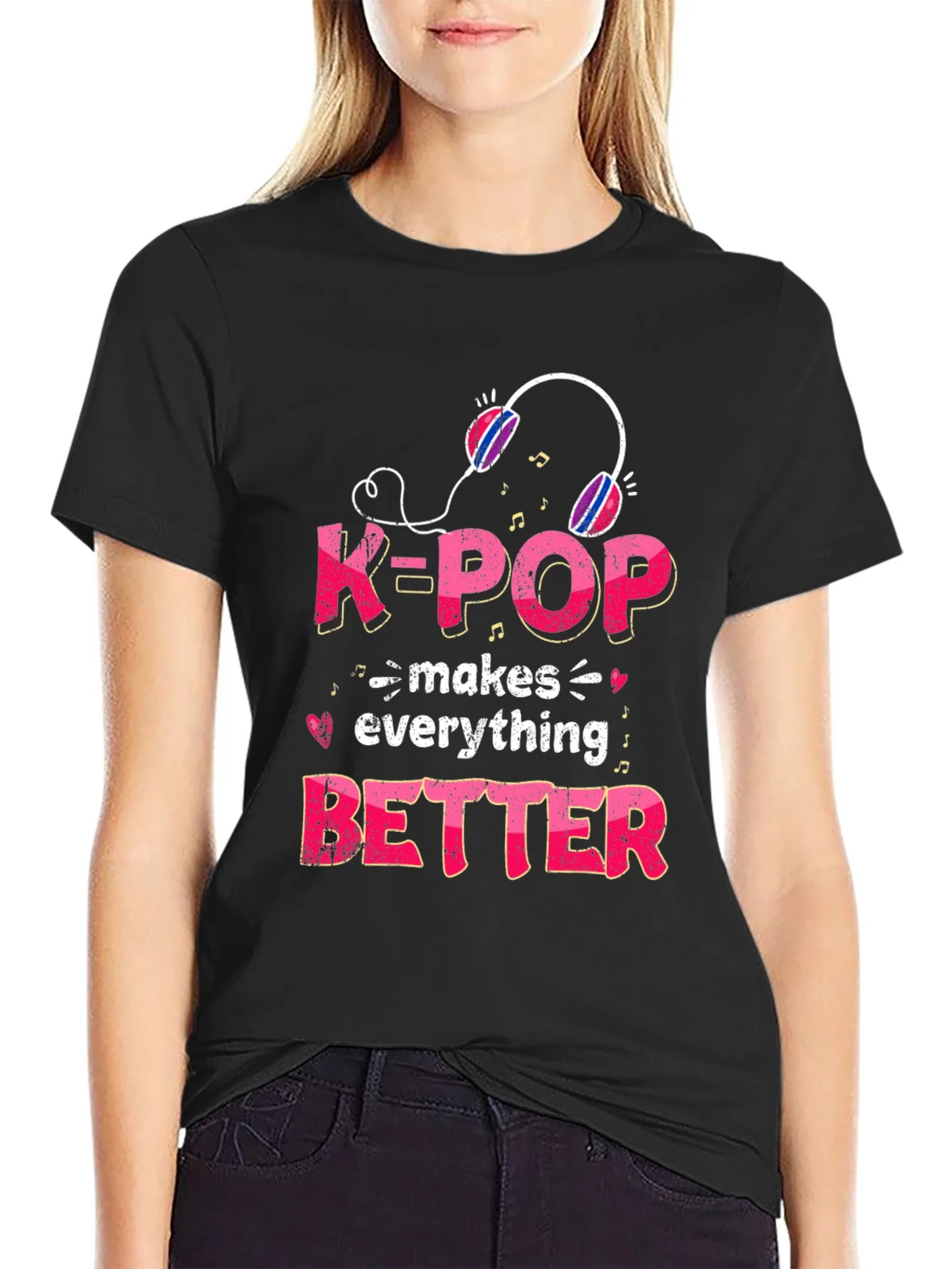 K-Pop Makes Everything Better T-Shirt product image 1