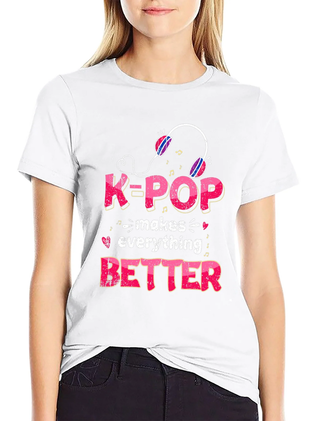 K-Pop Makes Everything Better T-Shirt product image 2