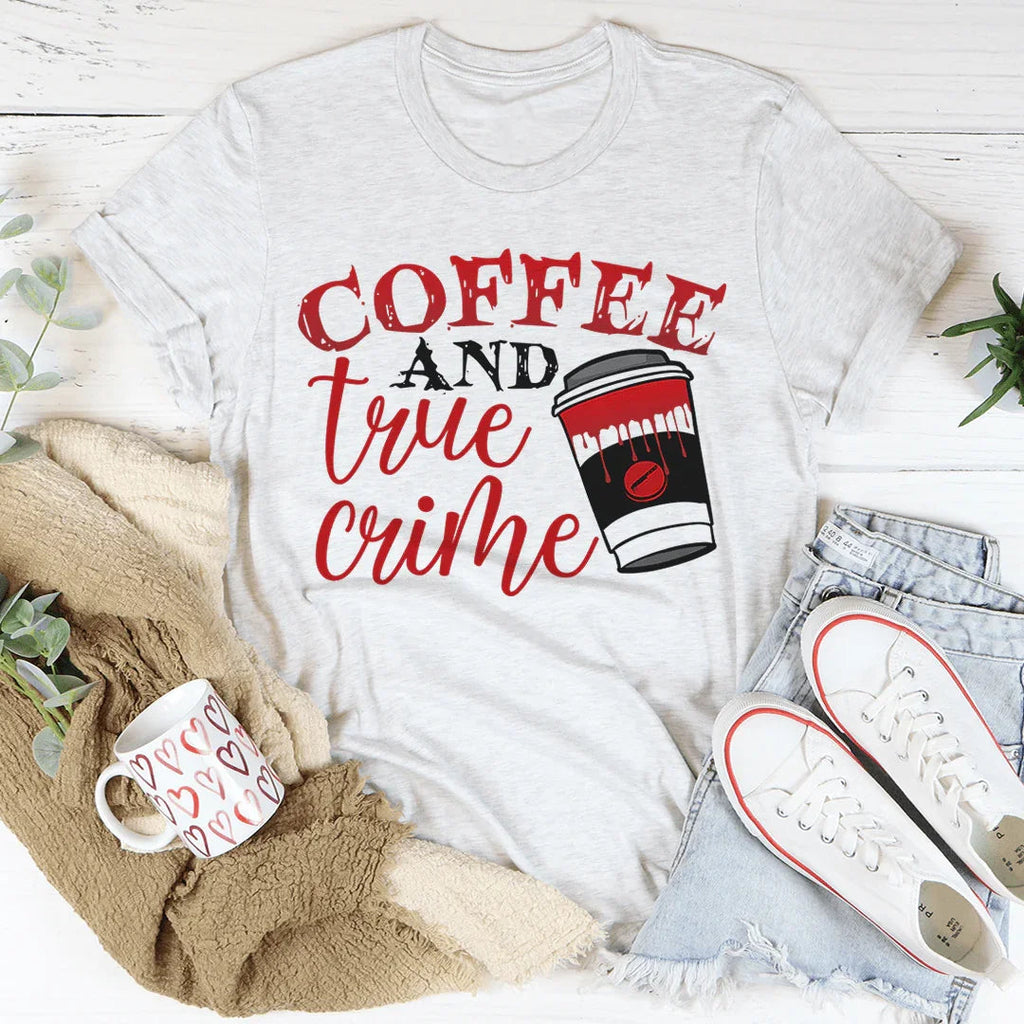 Coffee And True Crime Tee product image 1