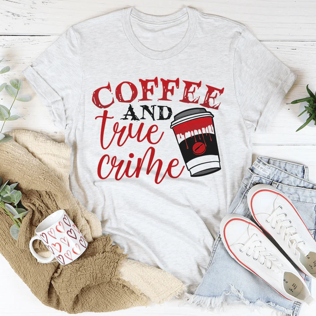 Coffee And True Crime Tee product image 1