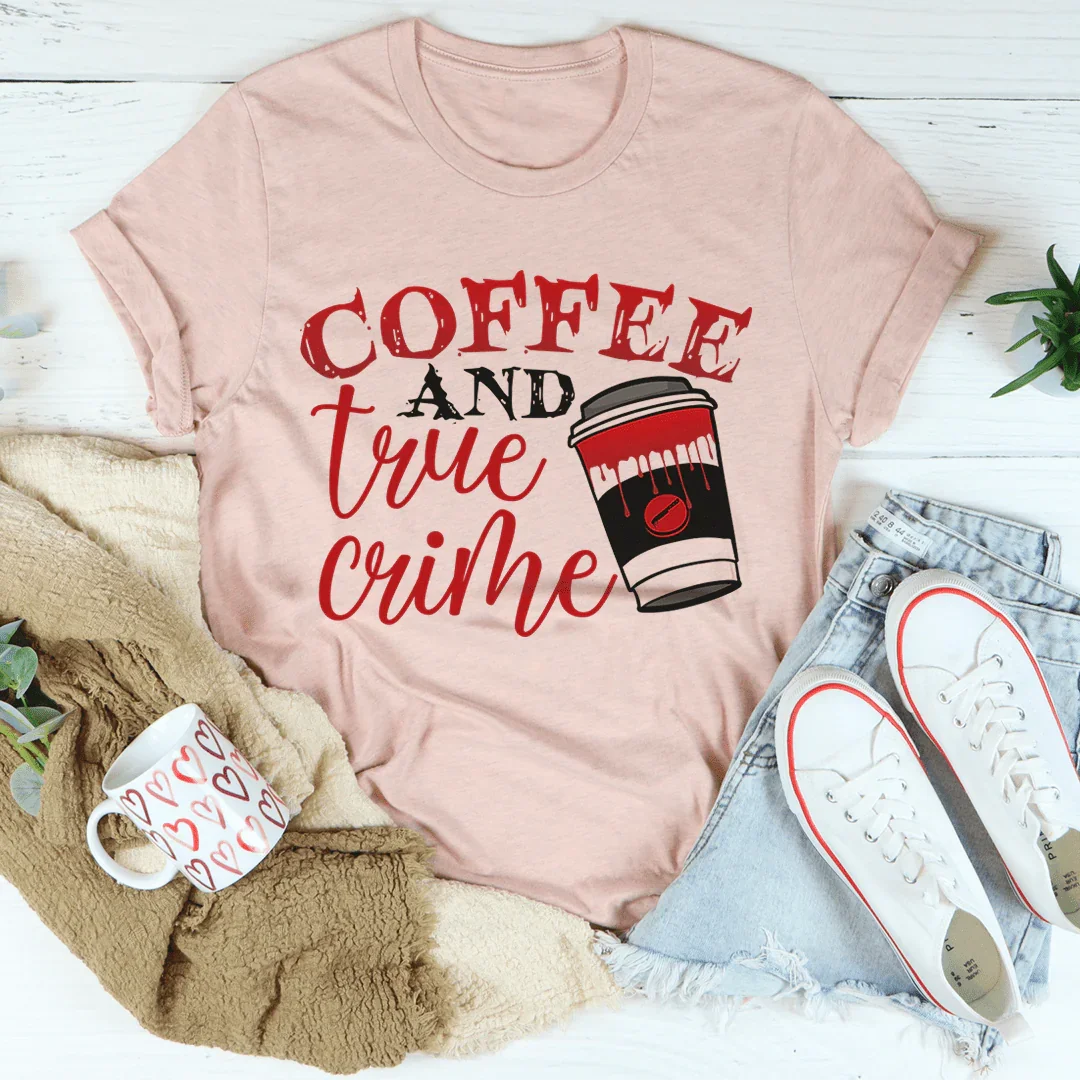 Coffee And True Crime Tee product image 3