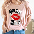 "Cool Mom" Red Lips – Sassy Motherhood Graphic Shirt product image 1