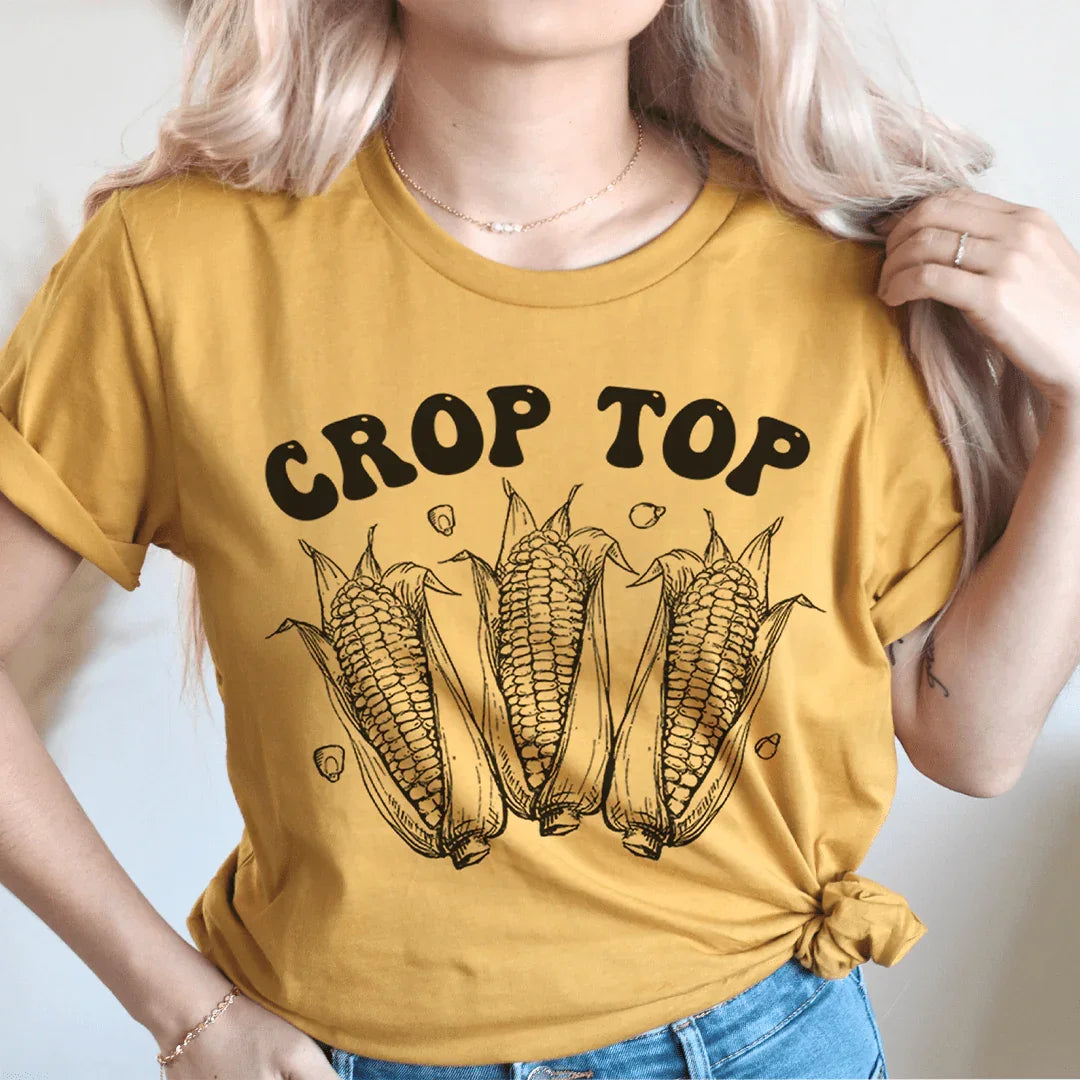 Corn Crop Top Tee product image 1