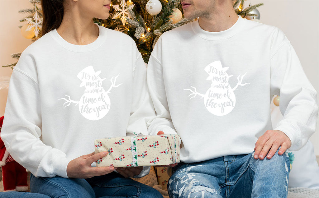 Snowman Christmas Hoodie, Funny Design, 2023 Xmas Sweatshirt product image 2