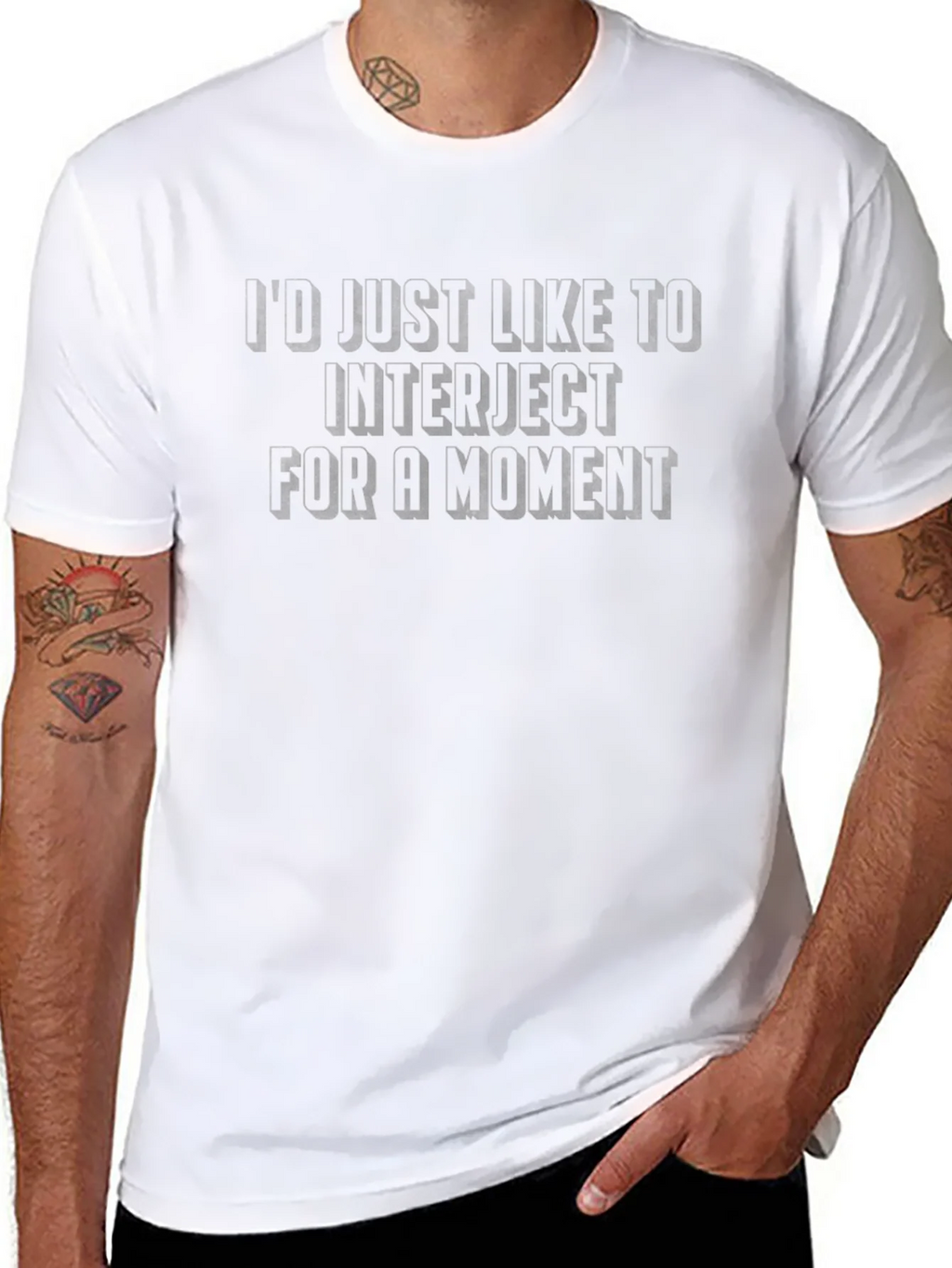 Interject Funny Graphic T-Shirt product image 7