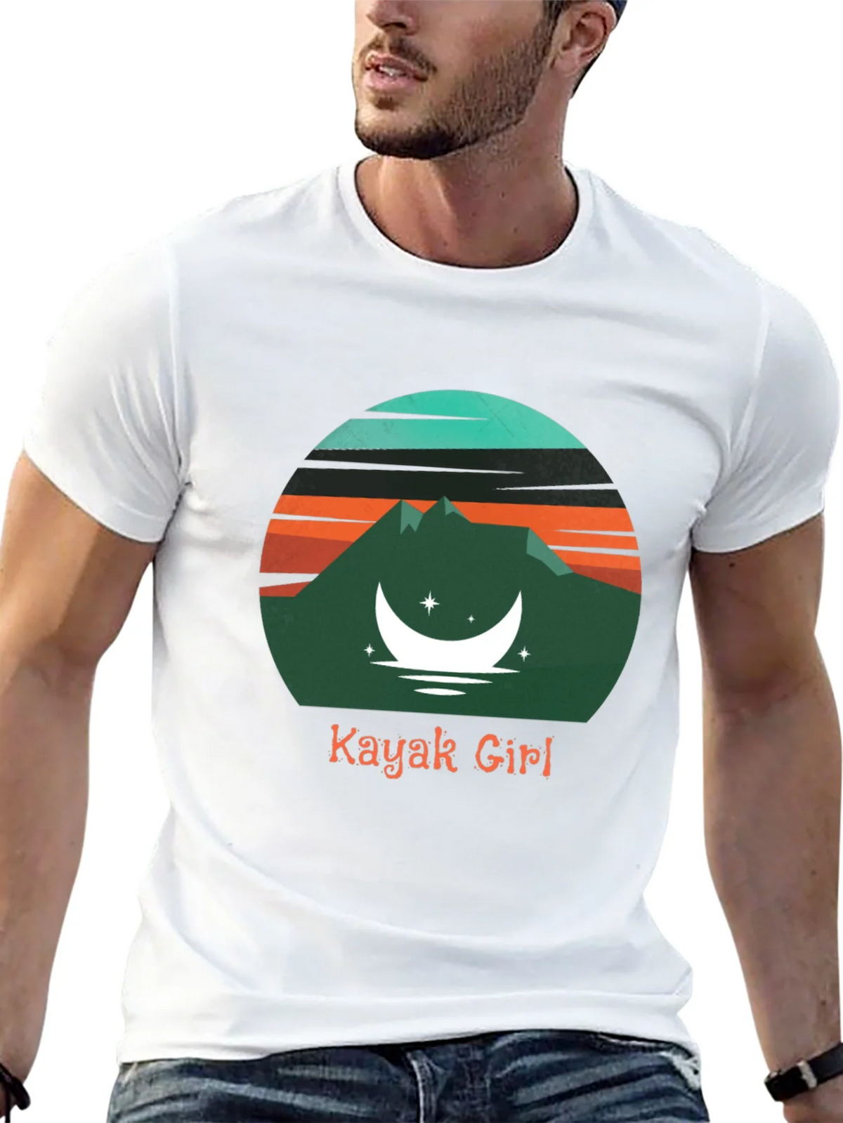 Kayak Girl Graphic Tee - Adventure Awaits! product image 4