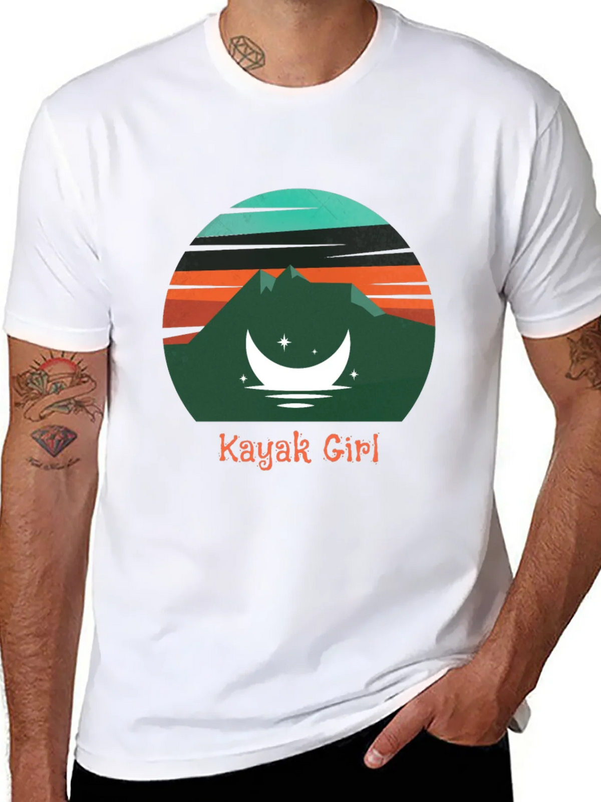 Kayak Girl Graphic Tee - Adventure Awaits! product image 3