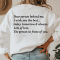 Inspiring Kindness Mental Health Fleece Pullover – \"Dear product image 1