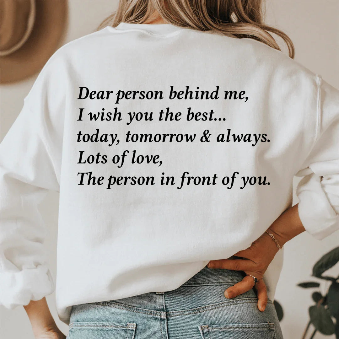 Inspiring Kindness Mental Health Fleece Pullover – \"Dear product image 1