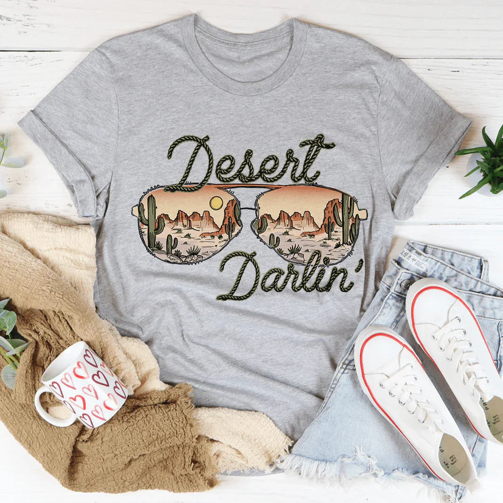 Desert Darlin' Sunglasses Tee product image 2