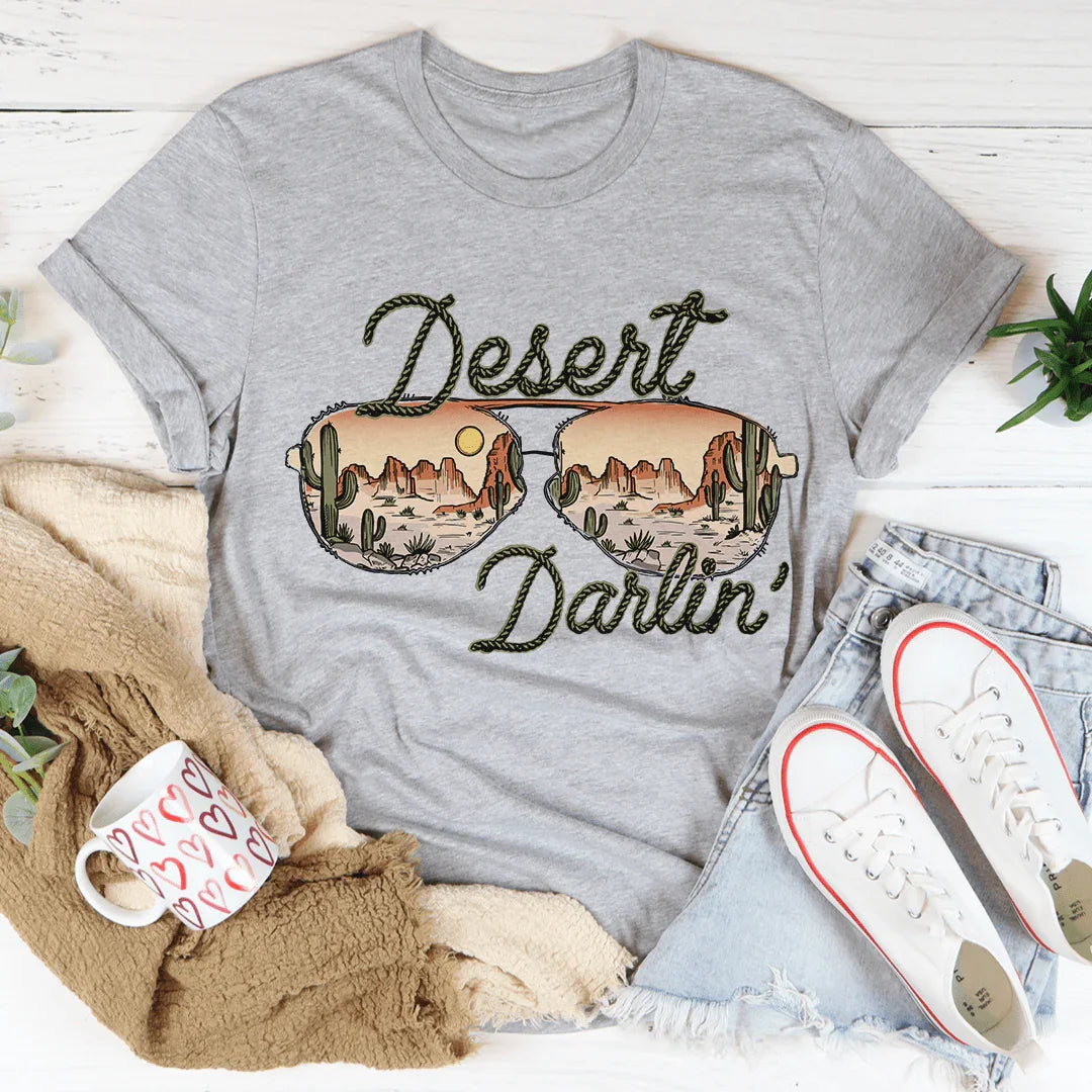Desert Darlin' Sunglasses Tee product image 2