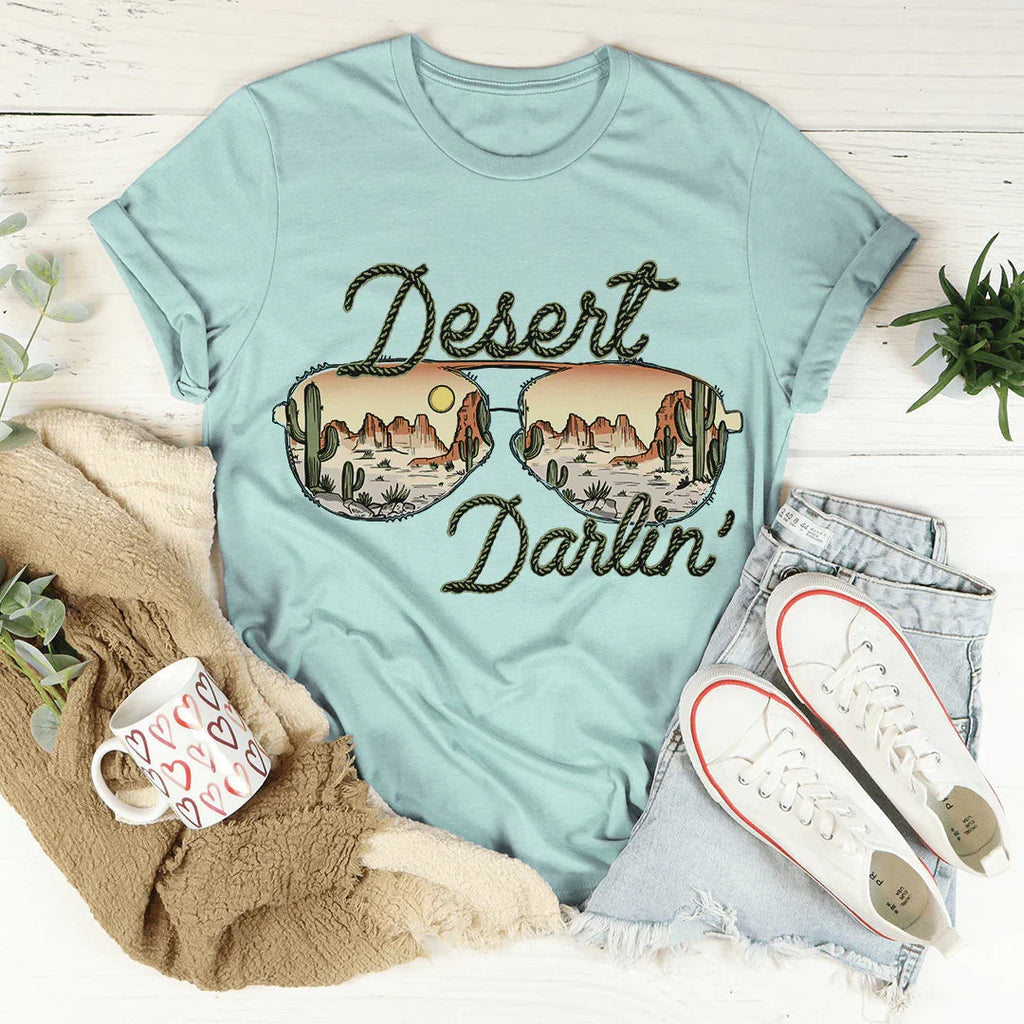 Desert Darlin' Sunglasses Tee product image 1