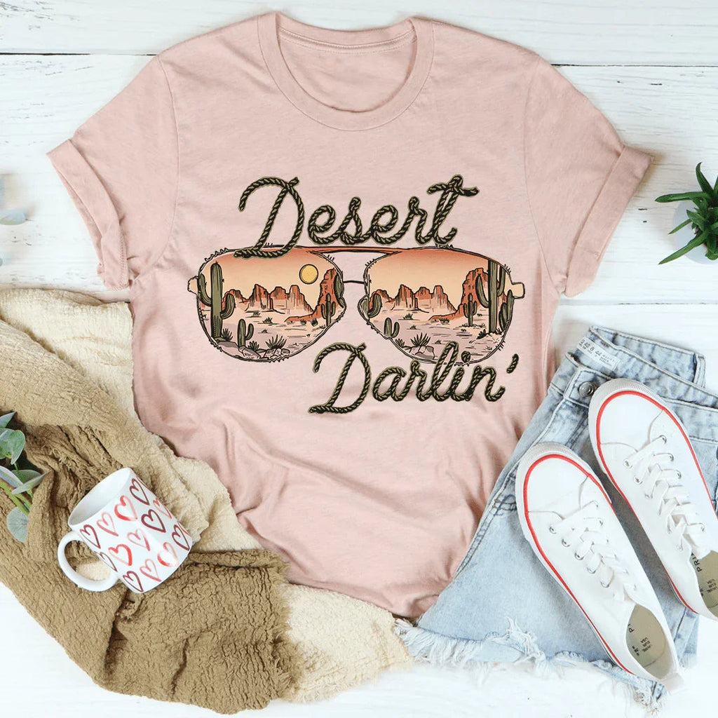 Desert Darlin' Sunglasses Tee product image 4