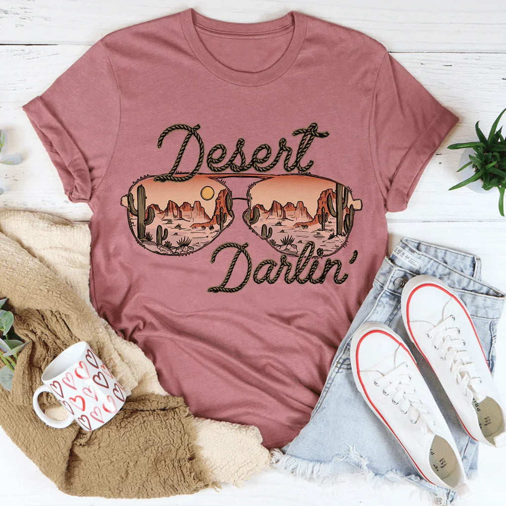 Desert Darlin' Sunglasses Tee product image 3