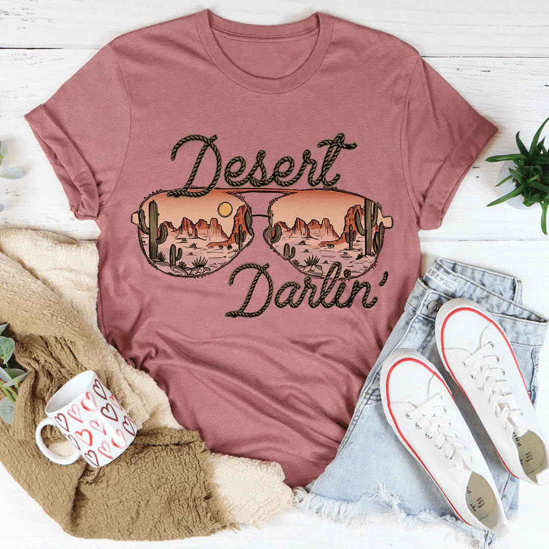 Desert Darlin' Sunglasses Tee product image 3
