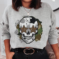 Distressed Skull Sweatshirt product image 1