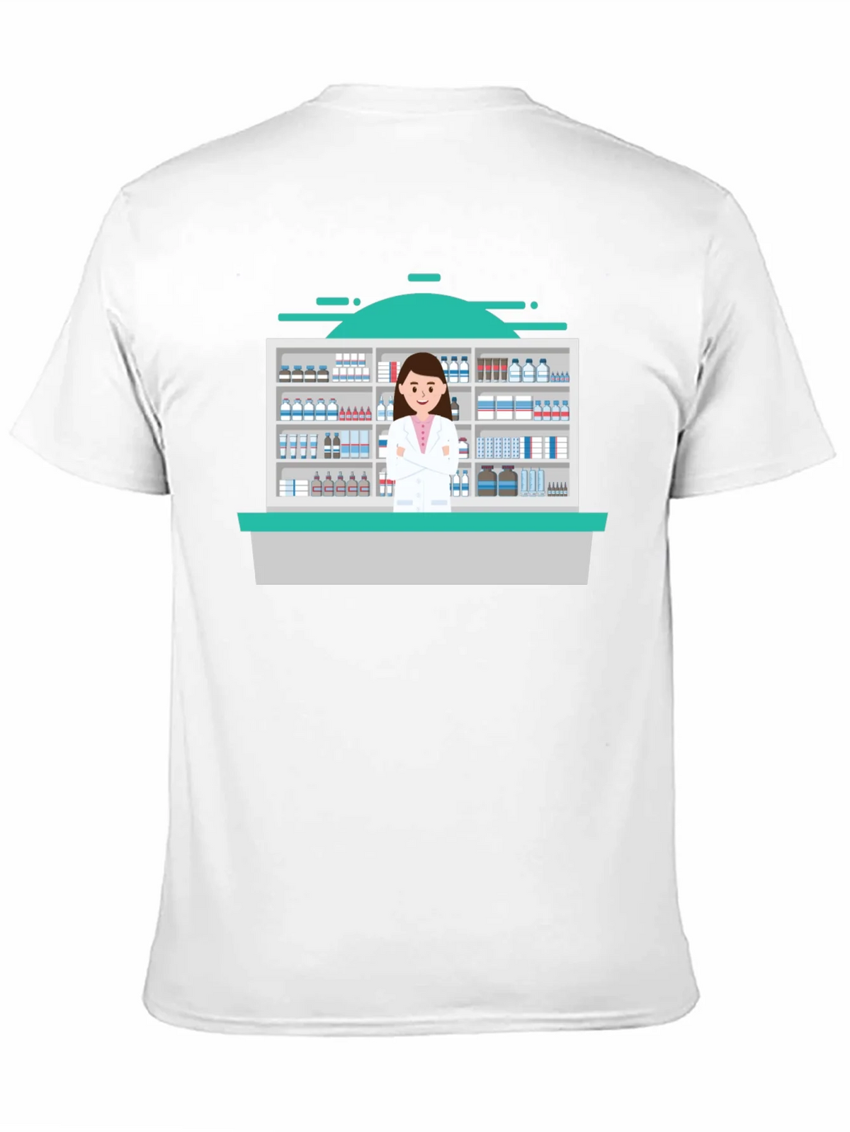 Pharmacist Graphic T-Shirt | Novelty Doctor Shirt product image 4