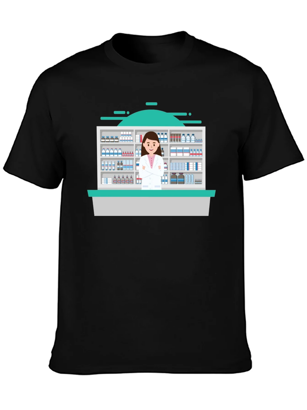 Pharmacist Graphic T-Shirt | Novelty Doctor Shirt product image 2