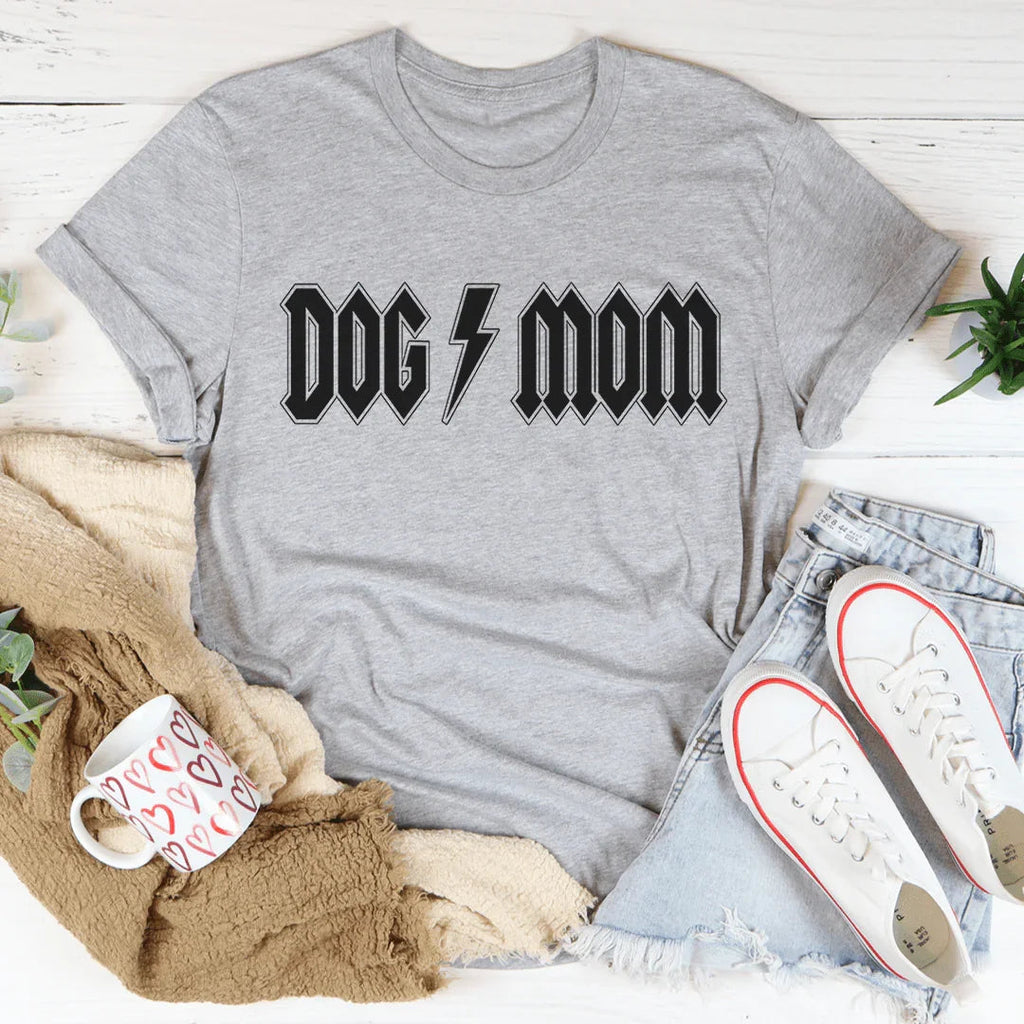 Dog Mom Rocker Tee product image 2