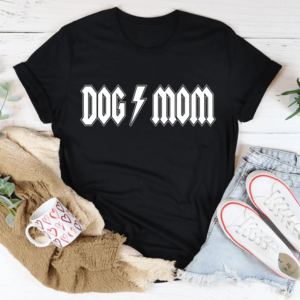 Dog Mom Rocker Tee product image 3