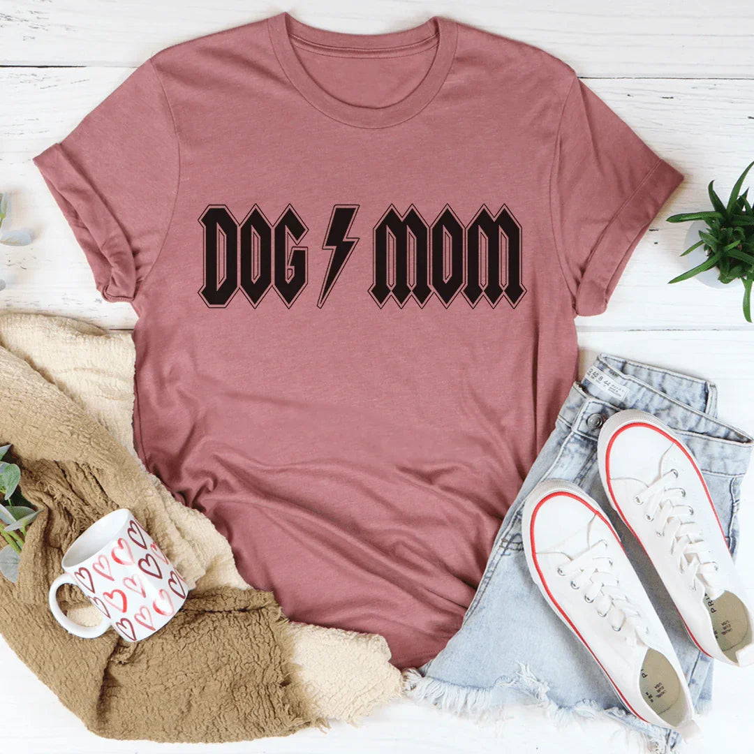 Dog Mom Rocker Tee product image 1