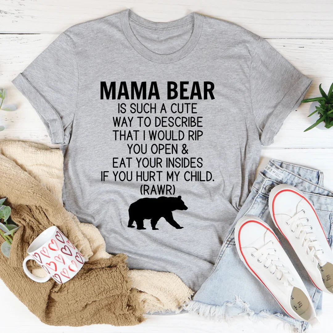 Protective Motherhood Top – "Don't Mess With Mama Bear" product image 2